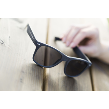Logo trade promotional merchandise picture of: Malibu Eco Wheatstraw sunglasses